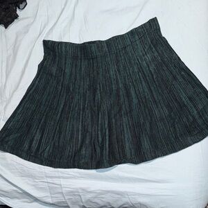 Candies Brand Teal/Black Skirt (Vintage)